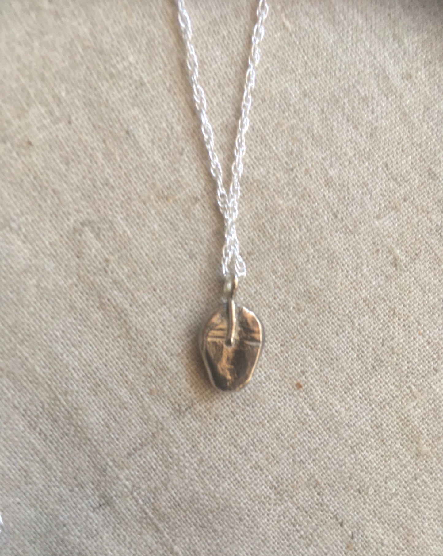 Skul necklace, Eco sterling silver skull pendant