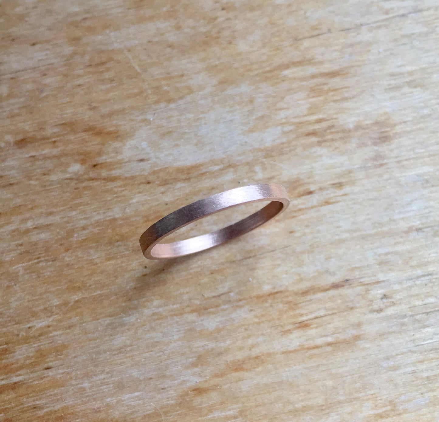 Square wedding band