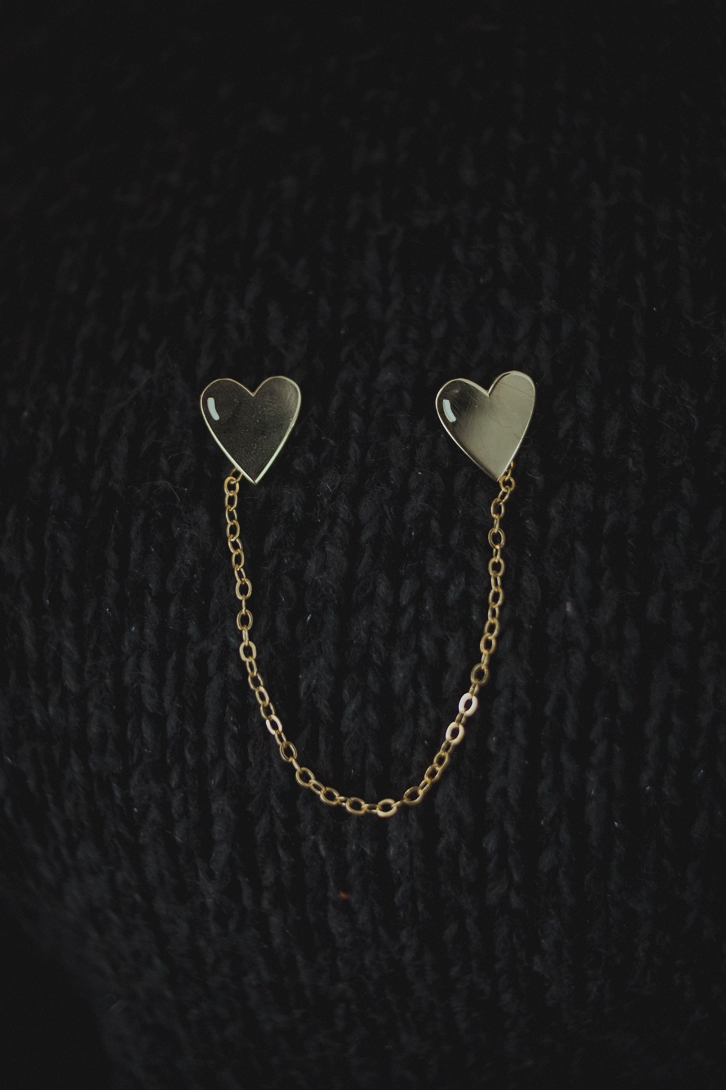 Tiny heart enamel pin
