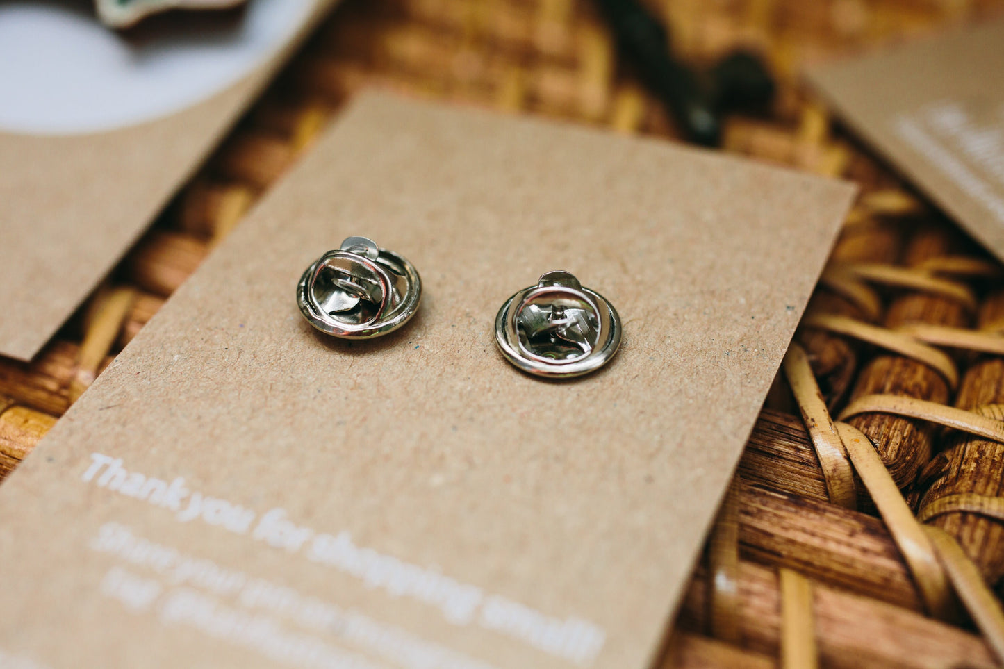 Little Fox Wooden Pin