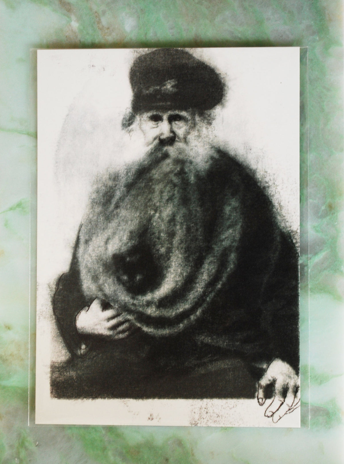 Cat Man art print, the absurdist series
