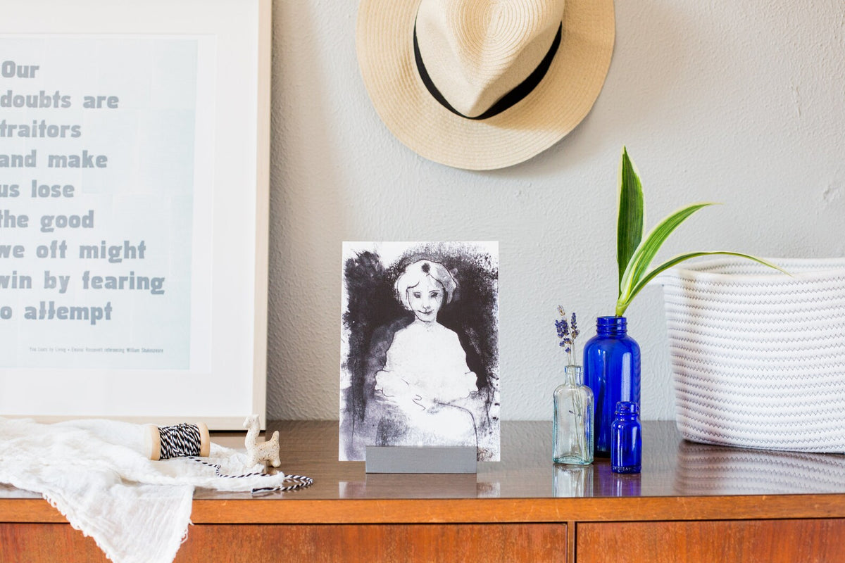 Victorian Girl art print