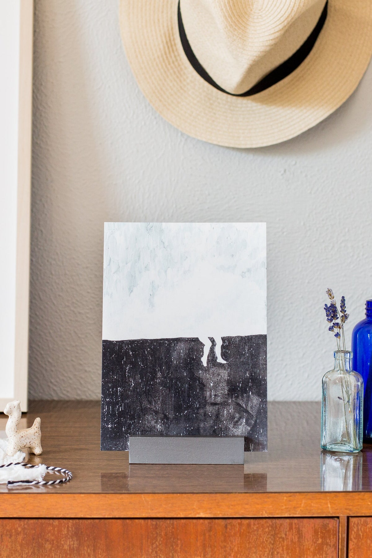 Smoke art print, the absurdist series