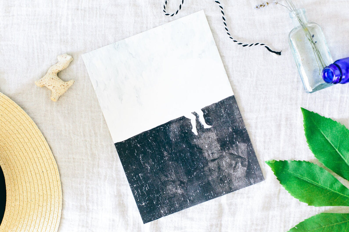 Smoke art print, the absurdist series