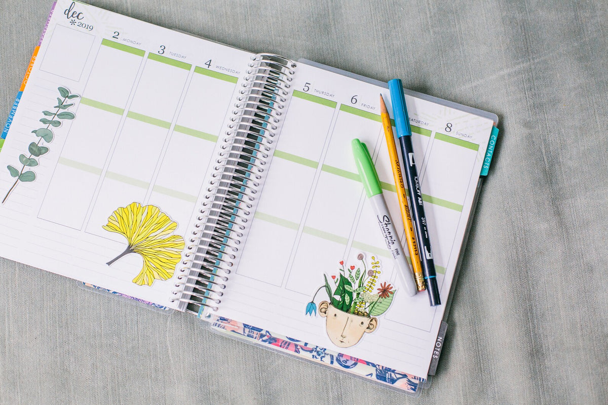 Plant sticker set