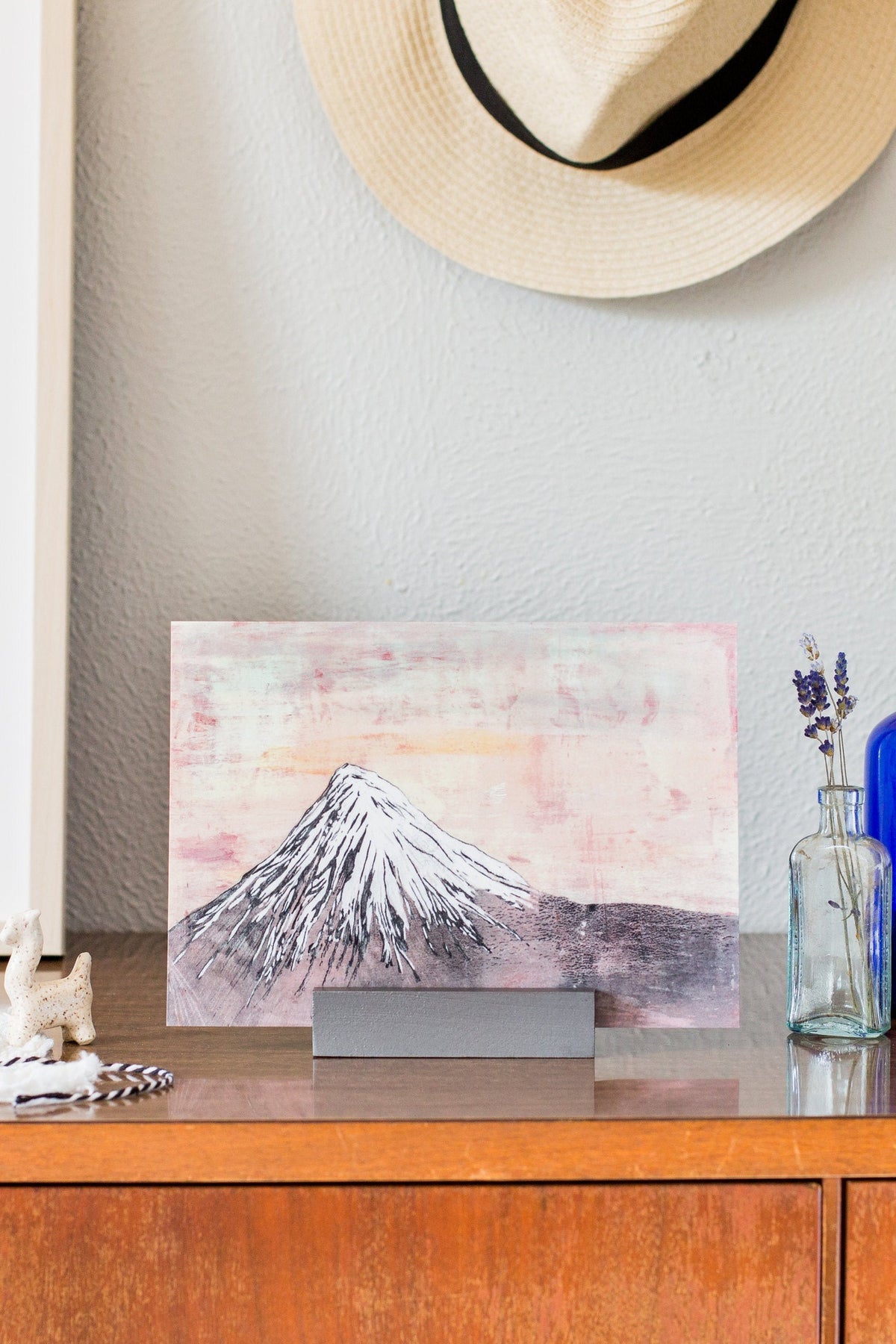 Mountain art print, the absurdist series